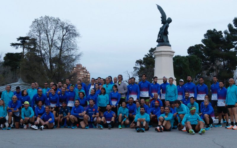 Grupo entrenamiento AD Marathon