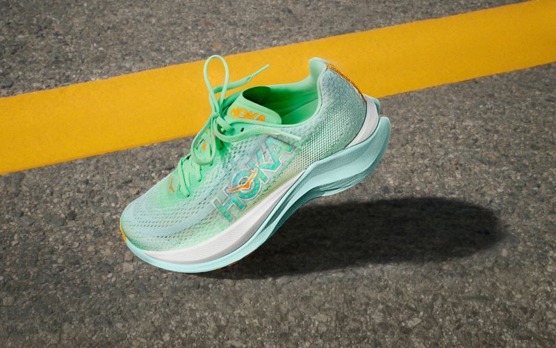 HOKA Mach X, entrenamiento diario con placa