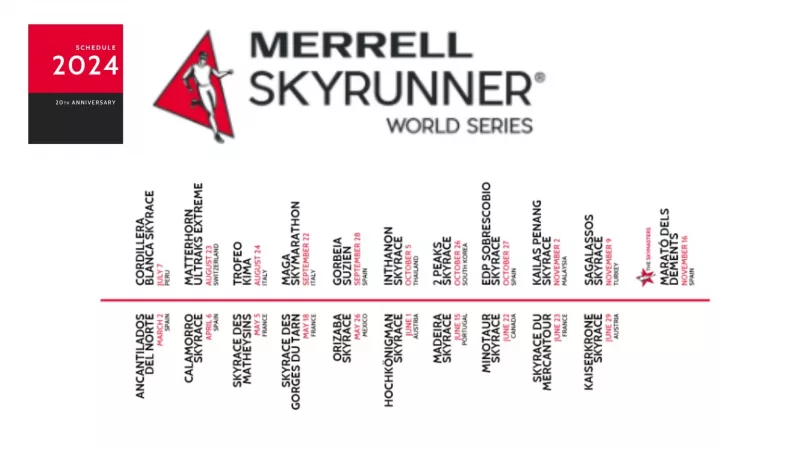MERRELL pasa a ser 'Title Sponsor' de las SKYRUNNER WORLD SERIES 2024