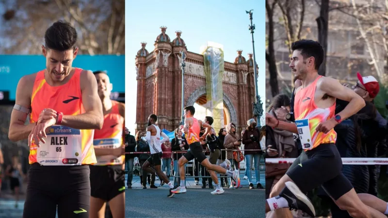 Cómo el corredor de montaña de Brooks Alex García hizo 1:04 en la eDreams Mitja Marató Barcelona by Brooks
