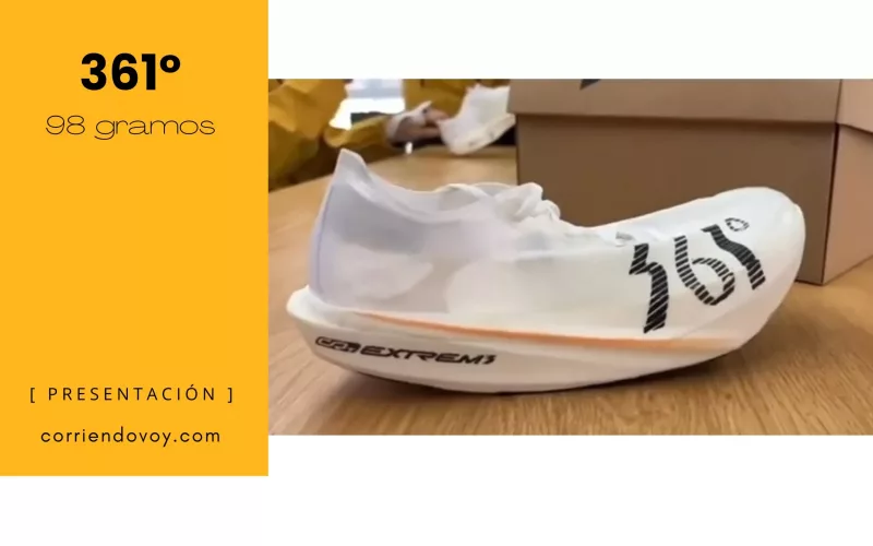 Zapatilla 361 de 98 gramos