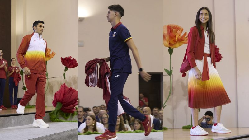 Joma presenta la equipación que vestirán los deportistas españoles en los Juegos de París