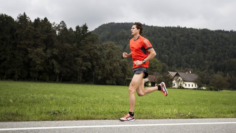 David Pleše performs near Cerklje na Gorenjskem, Slovenia on September 16th, 2014  // Domen Grögl for Wings for Life World Run // SI201409300087 // Usage for editorial use only //