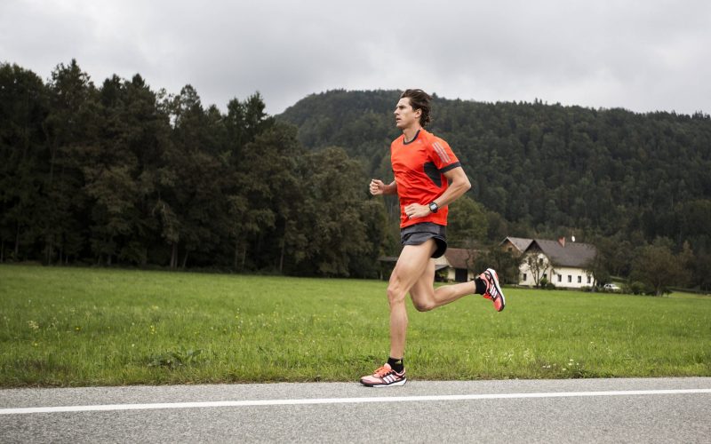 David Pleše performs near Cerklje na Gorenjskem, Slovenia on September 16th, 2014  // Domen Grögl for Wings for Life World Run // SI201409300087 // Usage for editorial use only //