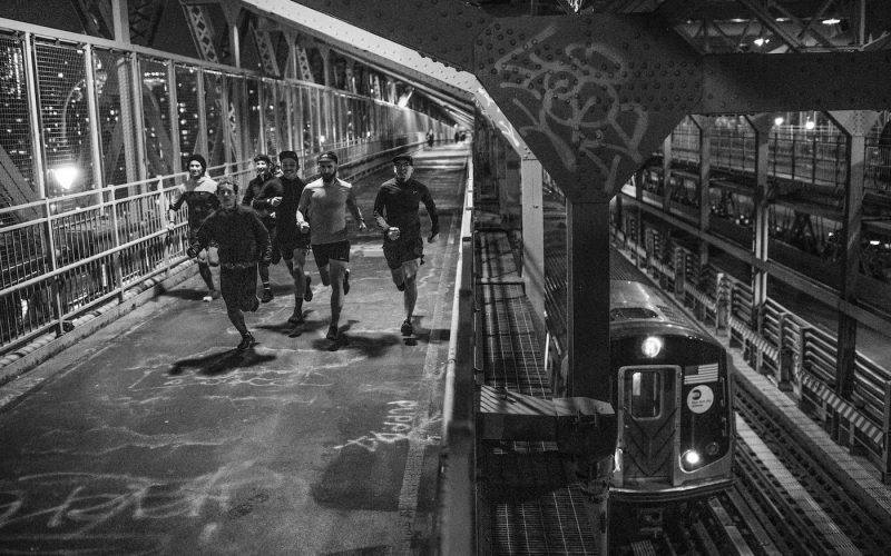 Team Take The Bridge trains for The Speed Project in New York City, NY on the 26 of March 2018. // Ryan Taylor / Red Bull Content Pool // SI201804020107 // Usage for editorial use only //