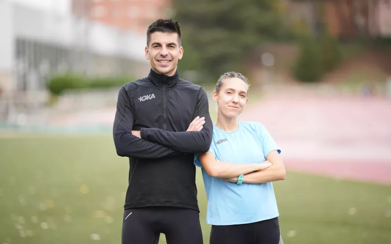 Yago Rojo y Laura Luengo