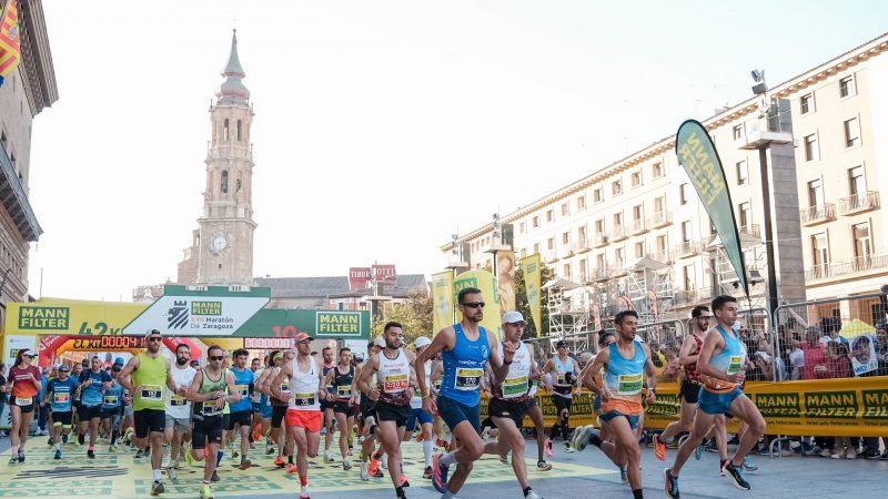 Salida Maratón de Zaragoza