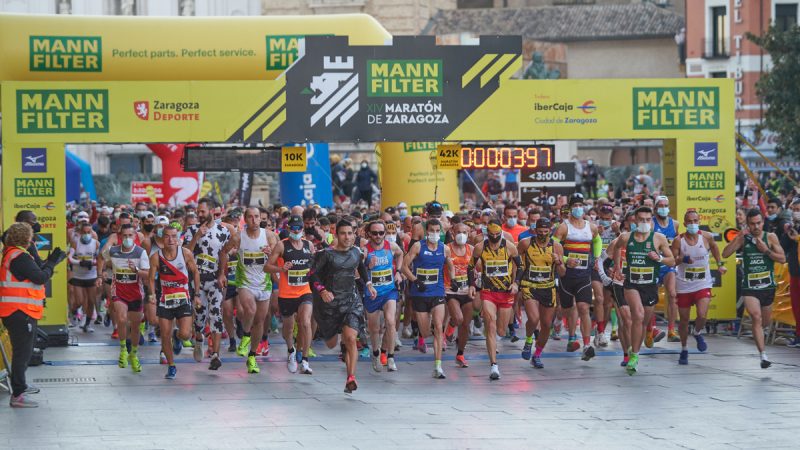 Toni Abadía y Alberto Puyuelo vuelven a rugir en el retorno del Mann-Filter Maratón y 10K de Zaragoza