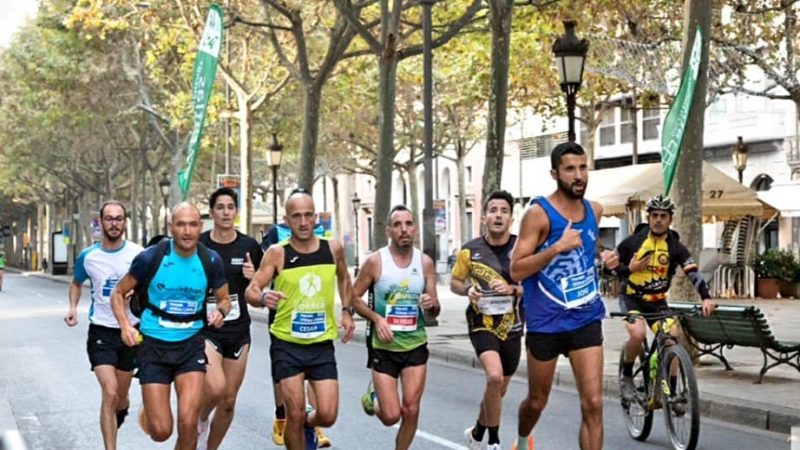 Liebre popular de la Vithas Marató de Lleida… ¡y quedo segundo!