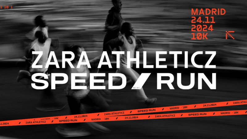 Nace Zara Athleticz Speed Run, la carrera más rápida de Madrid