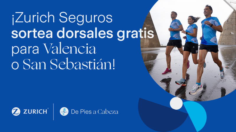 Corre gratis un maratón o medio maratón Zurich