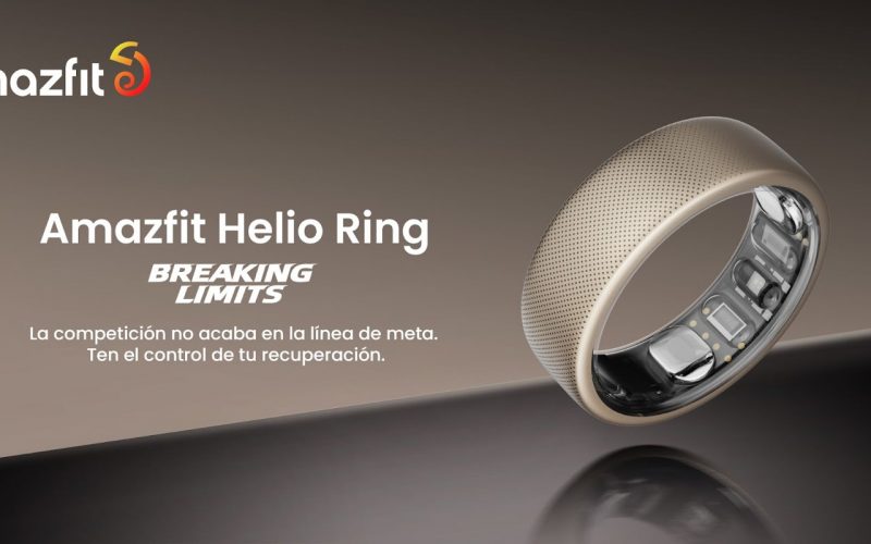 El Amazfit Helio Ring llega a Europa para revolucionar la recuperación atlética