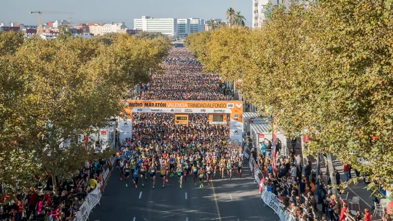 Agotados los 20.000 dorsales del Medio Maratón Valencia Trinidad Alfonso Zurich
