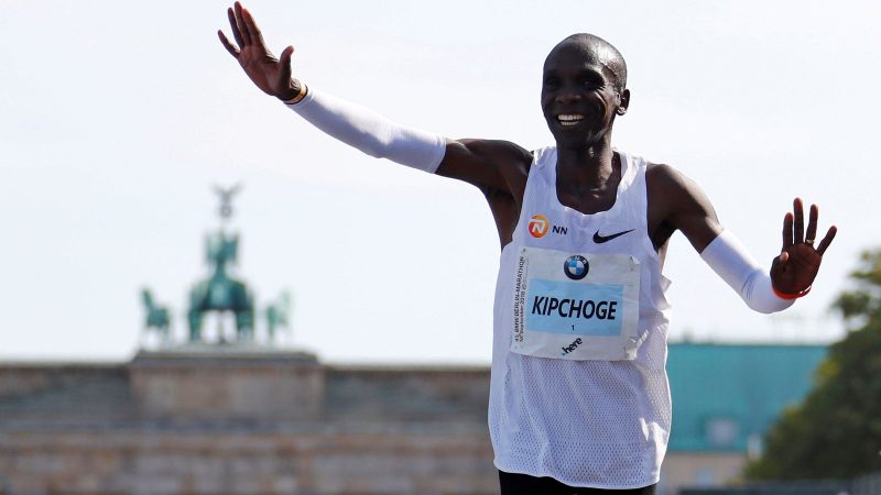 Récord mundo Kipchoge Berlín