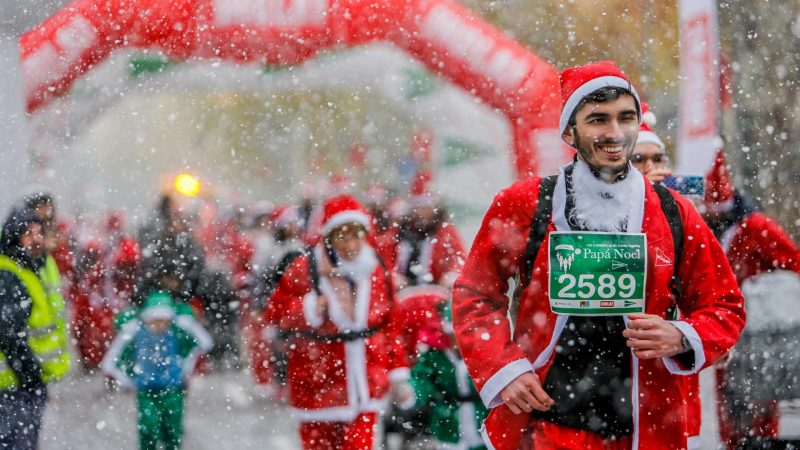 Cursa Pare Noel Barcelona, el 22 de diciembre