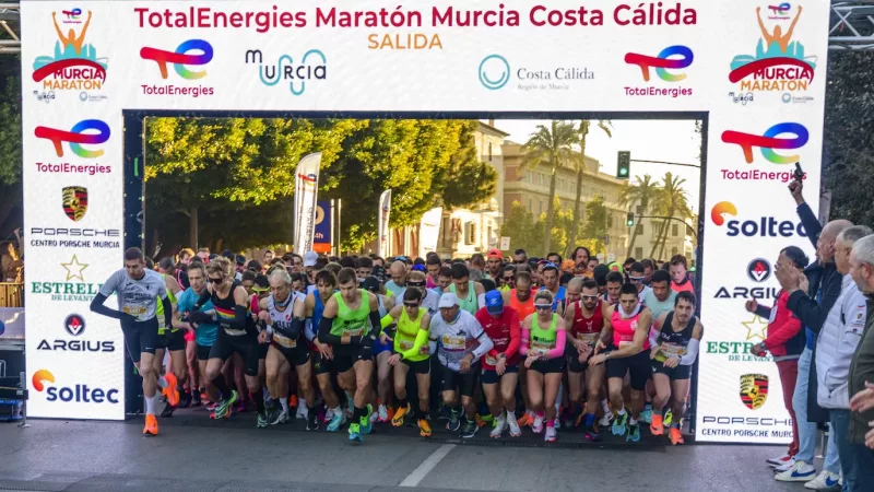 11 razones para no perderte la 11ª edición del Total Energies Maratón Murcia Costa Cálida